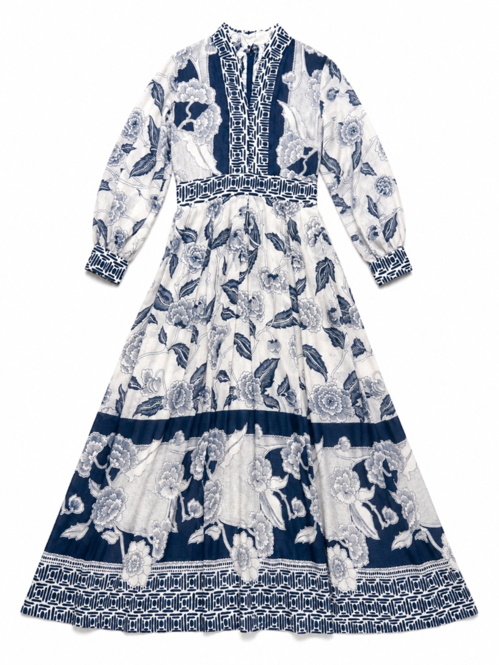 Vtg perfect condition engineered print dress